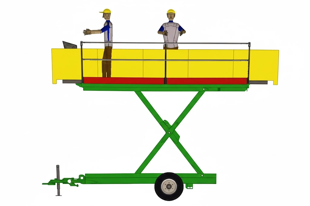 trailed harvesting platform - Gallery image 2