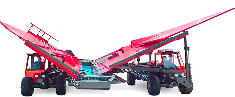 Harvesting system yellow devil