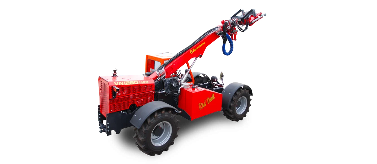 Self-propelled shaker Red Devil